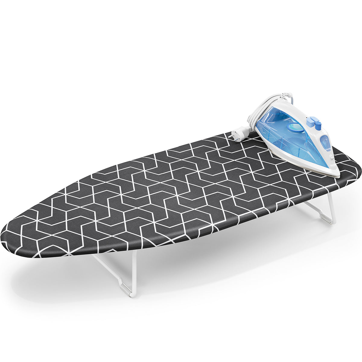 SYKIARIOL 30 x 12 in Tabletop Ironing Board — Black, view 1