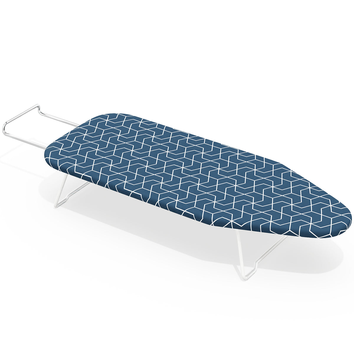 SYKIARIOL 30 x 12 in Tabletop Ironing Board with Iron Rest — Blue, view 1