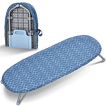 SYKIARIOL 32 x 12 in Foldable Tabletop Ironing Board — Blue, view 1